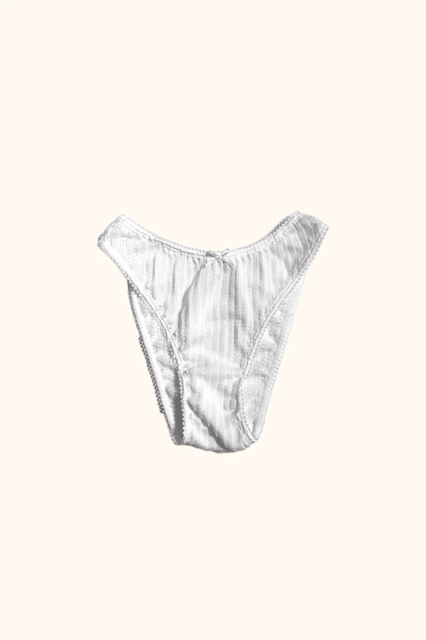 MaisonCléo Tops>PACK 3 : T-shirt pointelle + culotte pointelle + tanga pointelle – HOLIDAYS CAPSULE 21/25