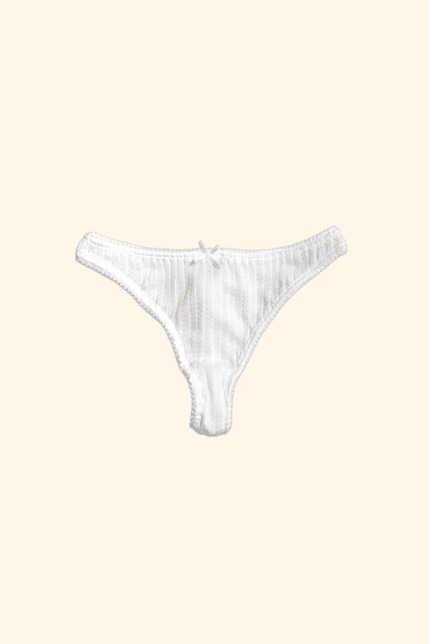 MaisonCléo Tops>PACK 3 : T-shirt pointelle + culotte pointelle + tanga pointelle – HOLIDAYS CAPSULE 21/25