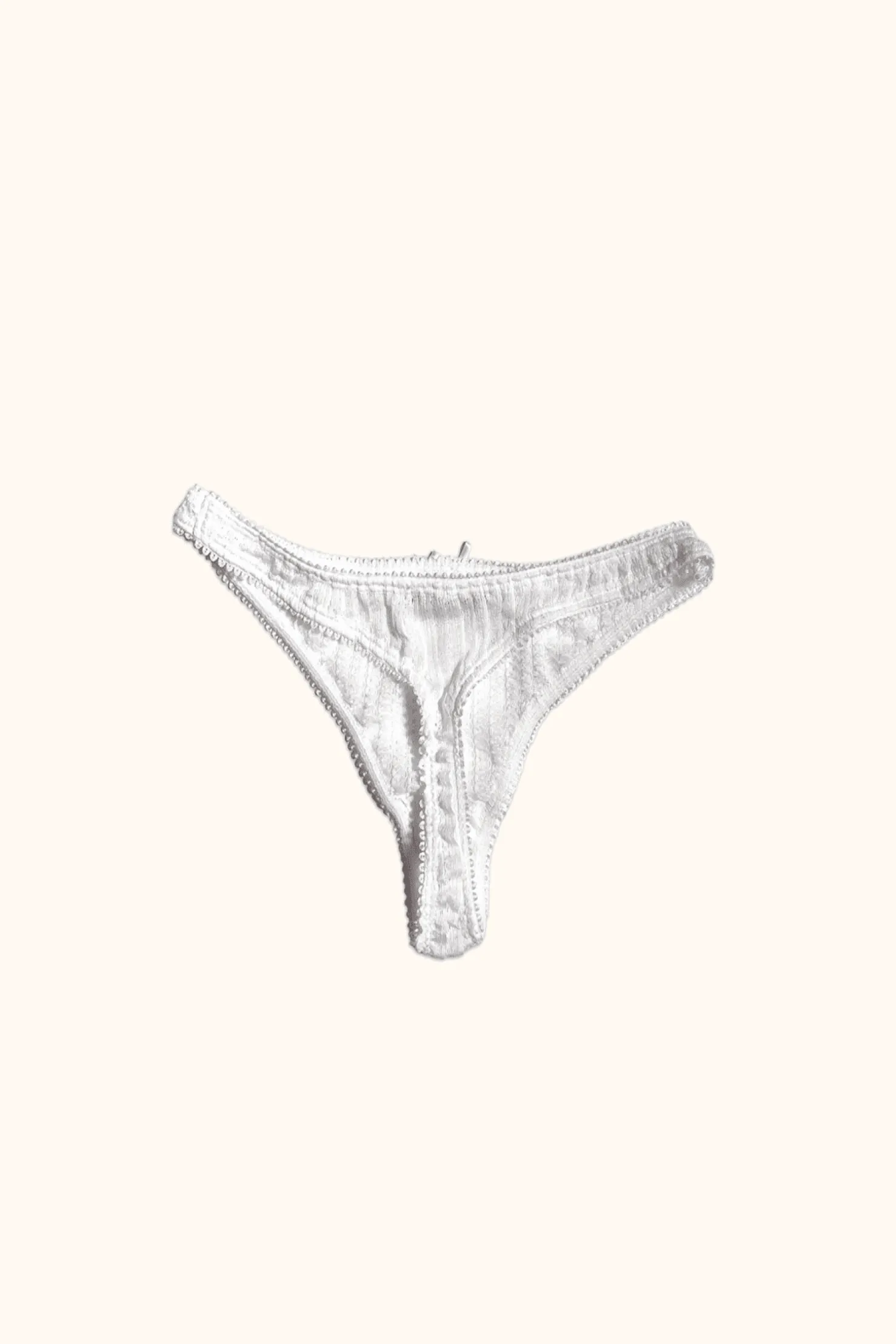 MaisonCléo Tops>PACK 3 : T-shirt pointelle + culotte pointelle + tanga pointelle – HOLIDAYS CAPSULE 21/25