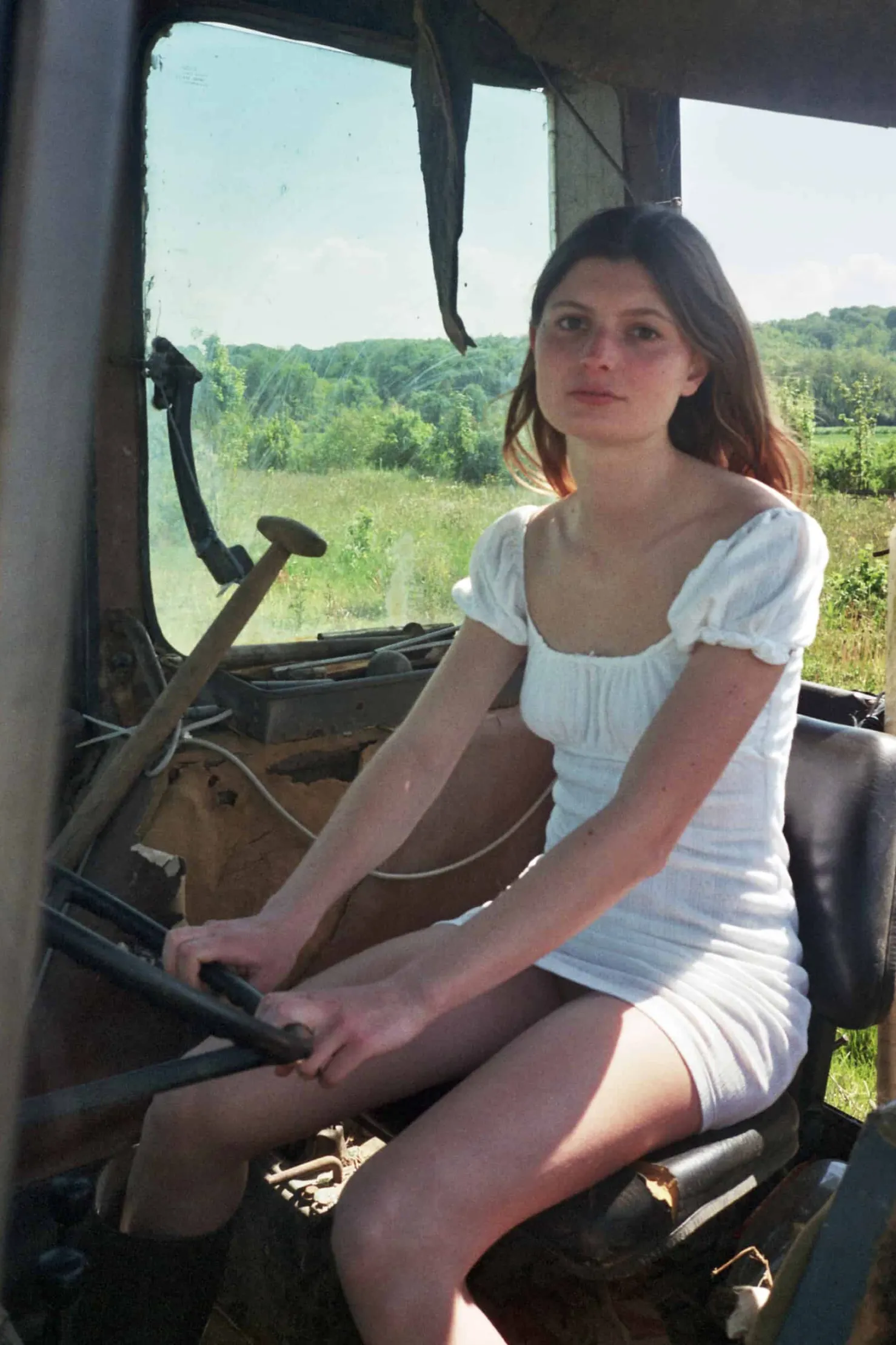 MaisonCléo Robes>Robe babydoll en jersey pointelle blanc