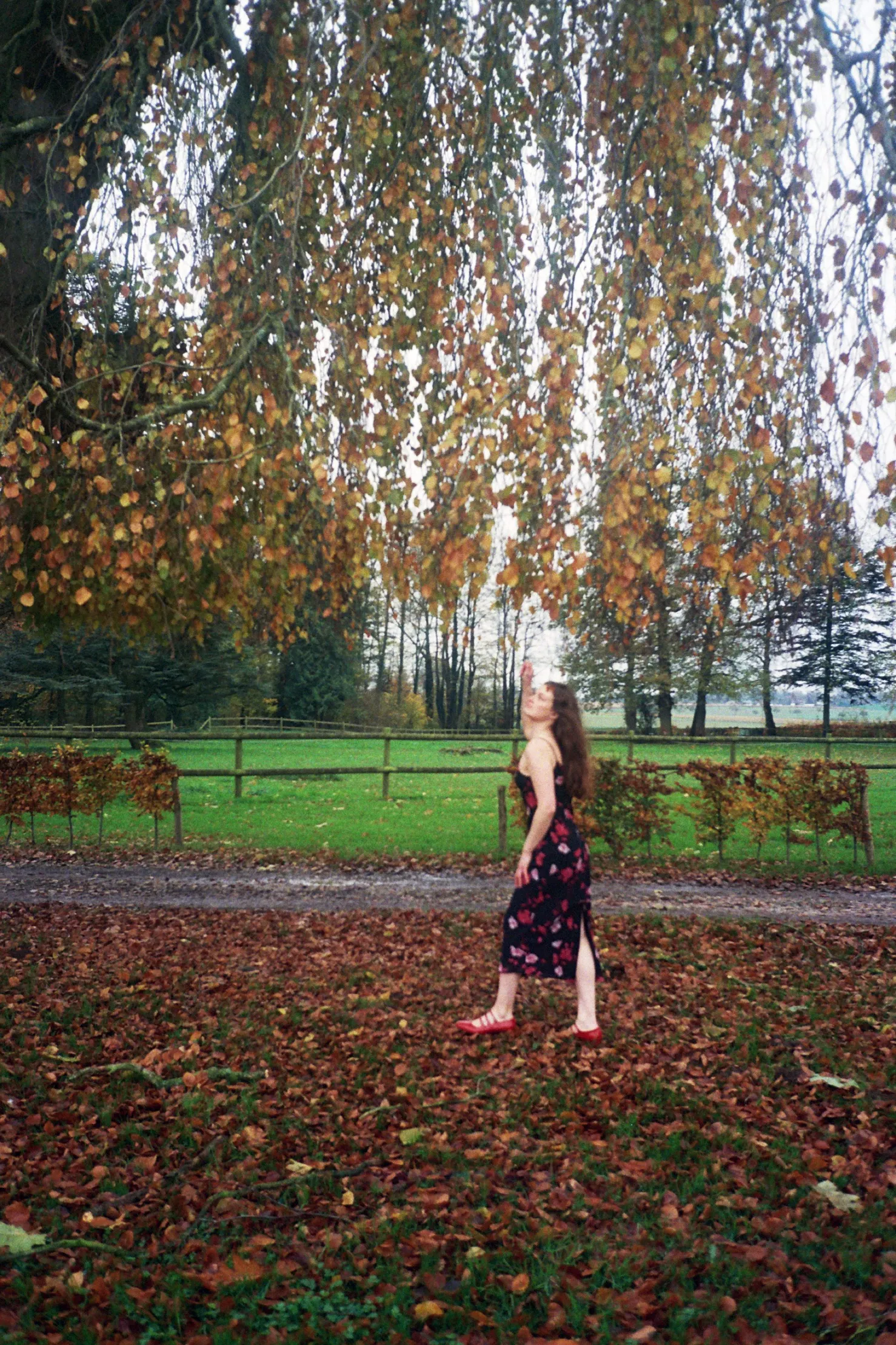 MaisonCléo Robes>Robe DIANA spaghetti en soie noire et fleurs rouges – HOLIDAYS CAPSULE 2/25