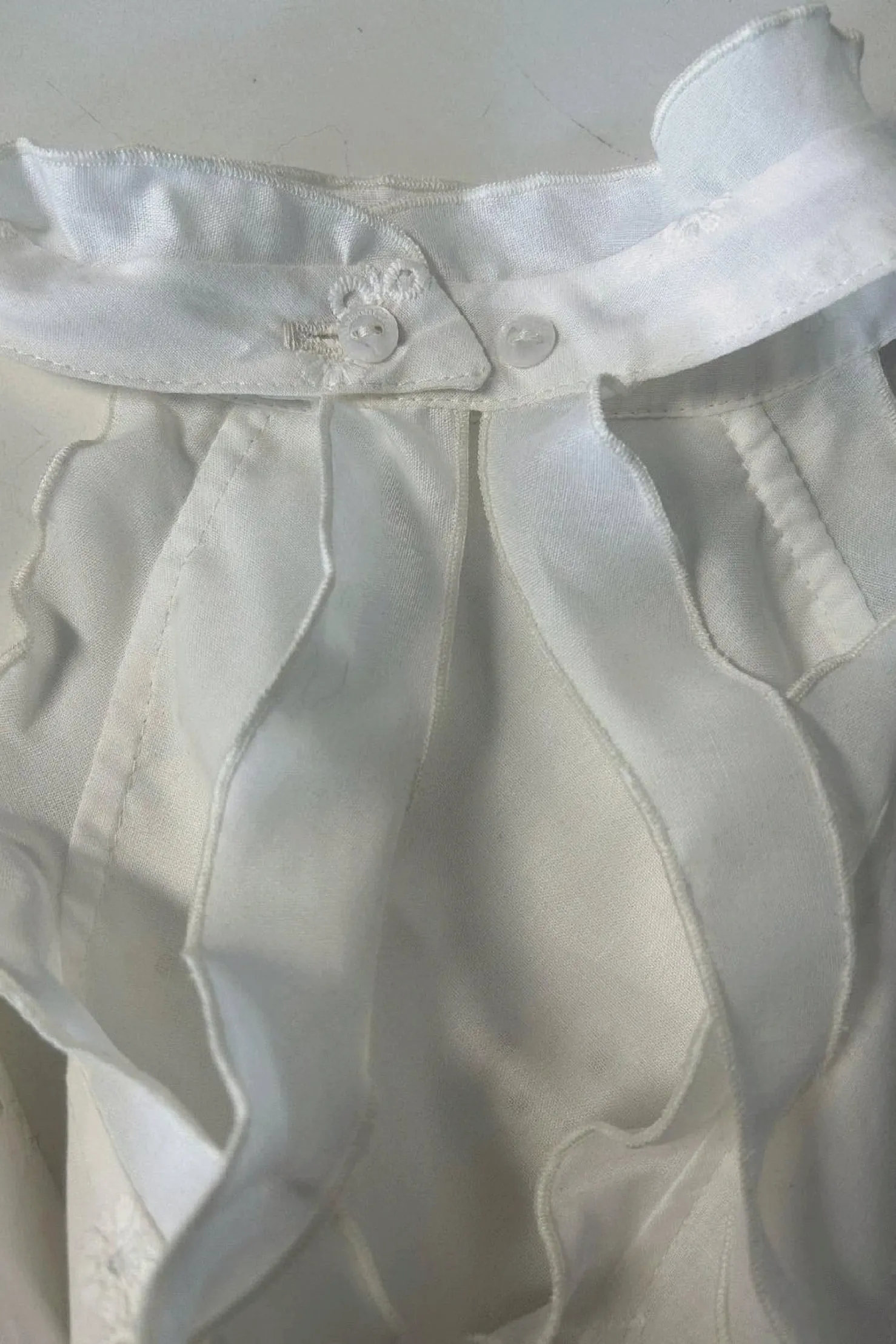 MaisonCléo Robes>Robe FELISA longue dos nu en coton fleuri avec volants