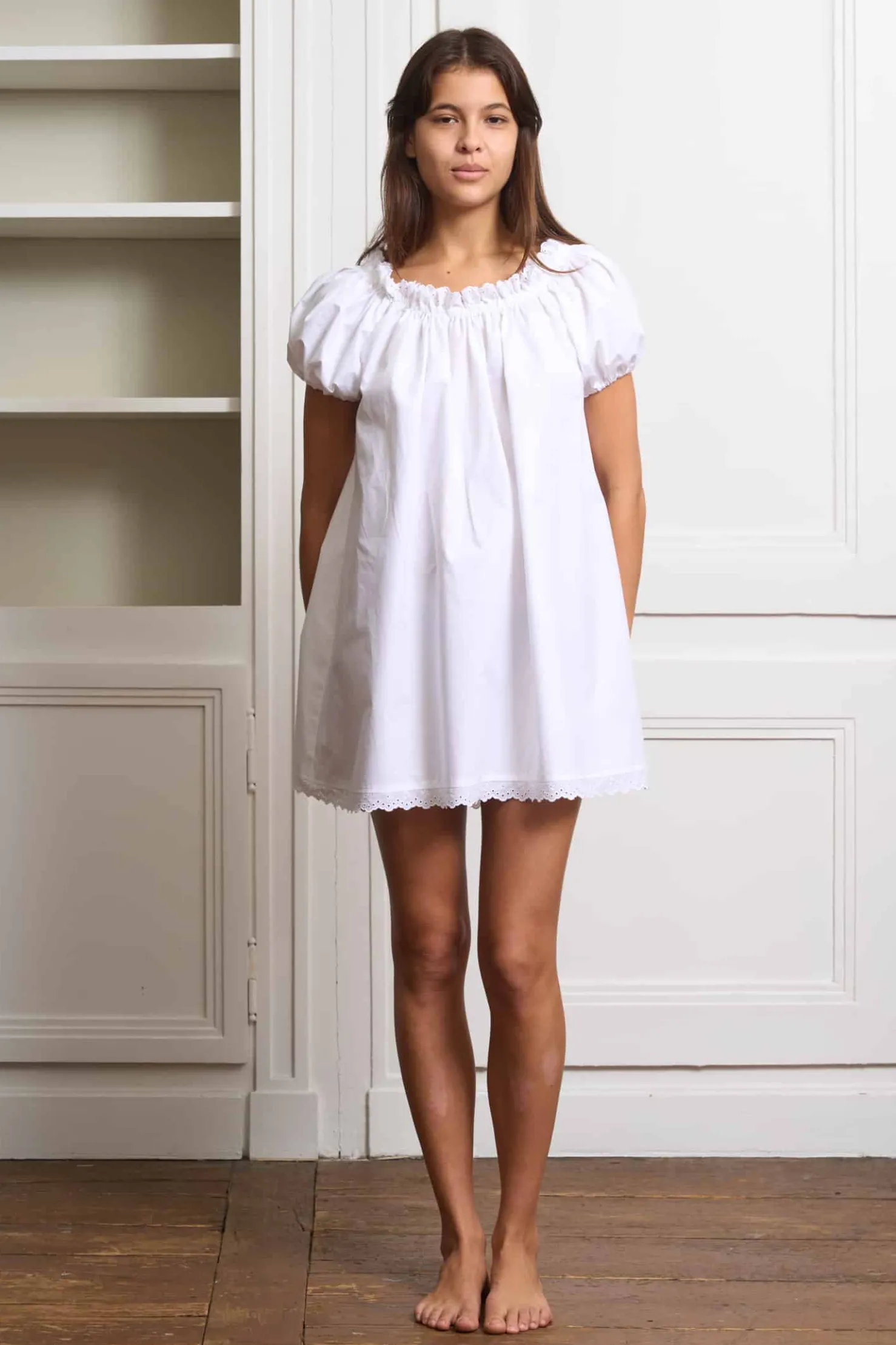 MaisonCléo Blouses>« The babydoll Pack » = Chemise de nuit + culotte + paquet cadeau